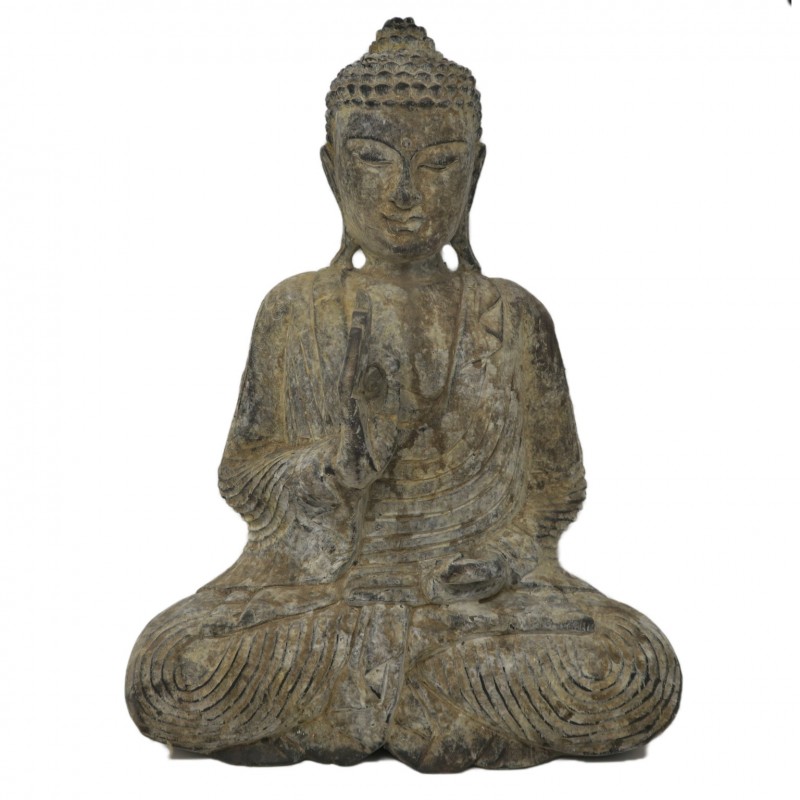 BUDDHA ANTIK LOOK SOAR WOOD       - DECOR ITEMS